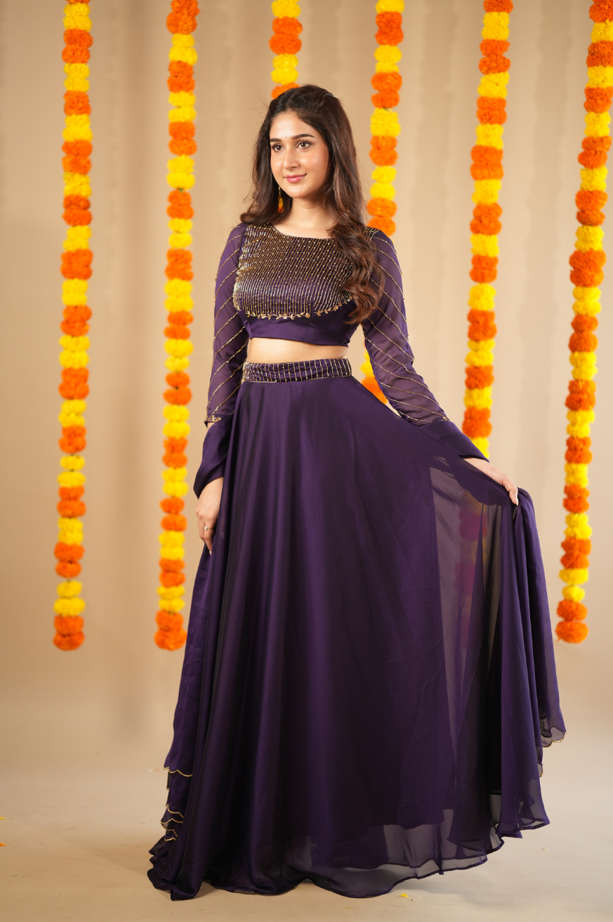 Kiara collection Hand-worked Designer Premium Lehanga